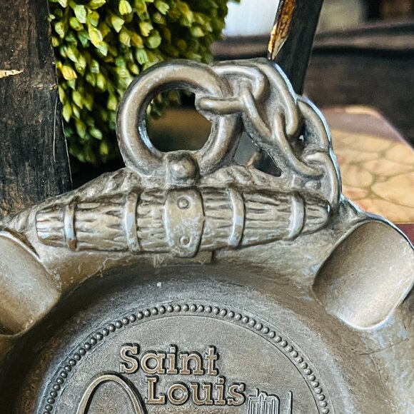 VTG Pewter Souvenir ashtray from St. Louis - Picture 7 of 10